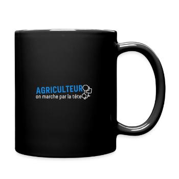 Farmer Farmer - Full Colour Mug - black - Right