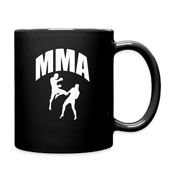 MMA - Mug uni - noir - Droite