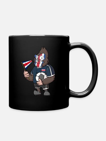 Costa Rica Gorille - Mug uni - noir