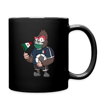 Mexico Gorilla - Full Colour Mug - black - Right