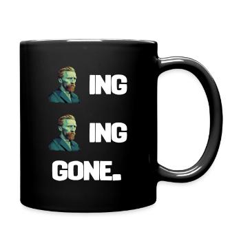 Goghing Goghing Gone - Full Colour Mug - black - Right