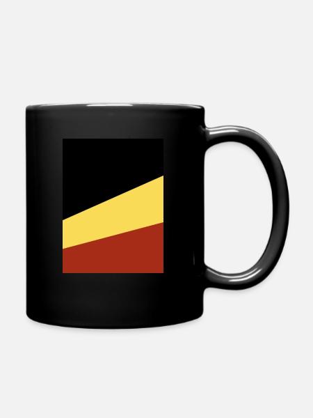 Belgique / Belgique - Mug uni - noir