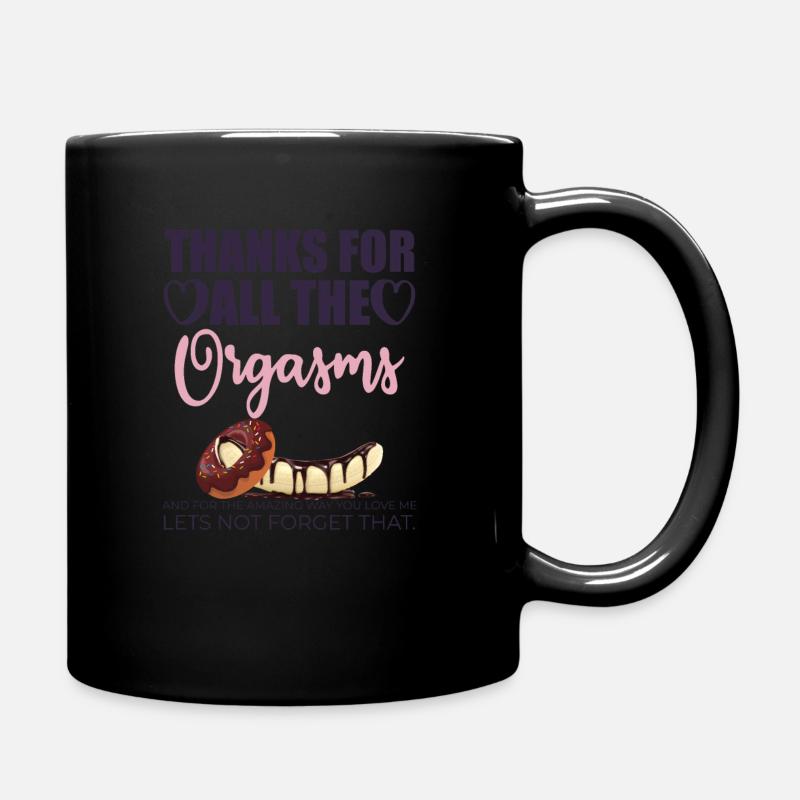 Lustiger Valentinstag Schwarzer Humor - Tasse einfarbig - Schwarz