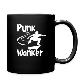 Punk Wanker - Tasse einfarbig - Schwarz - Rechts
