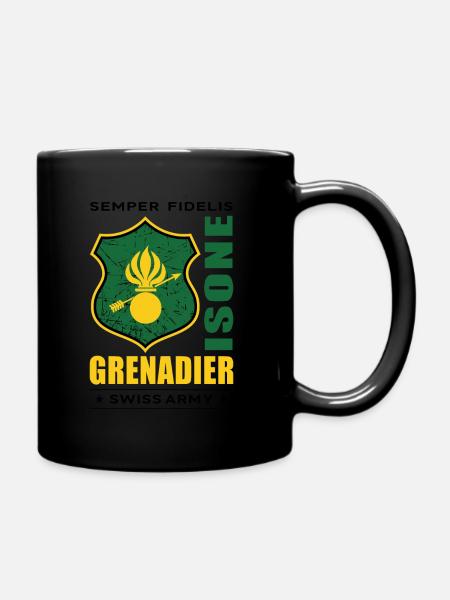 Grenadier - Tasse einfarbig - Schwarz