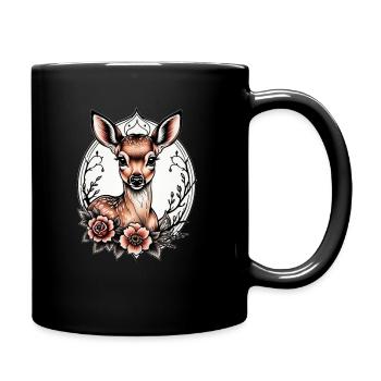 Style de tatouage fauve - Mug uni - noir - Droite