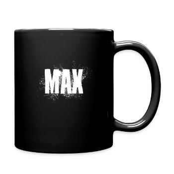 Max - Tasse einfarbig - Schwarz - Rechts