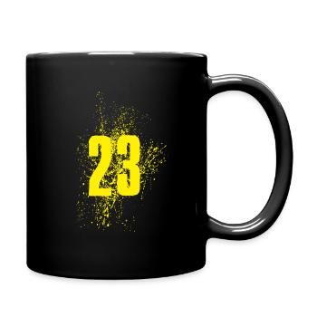 Numéro 23 - Mug uni - noir - Droite