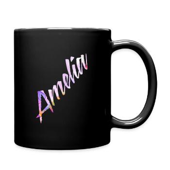 Amelia - Mug uni - noir - Droite