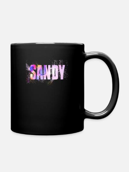 Sandy - Tasse einfarbig - Schwarz
