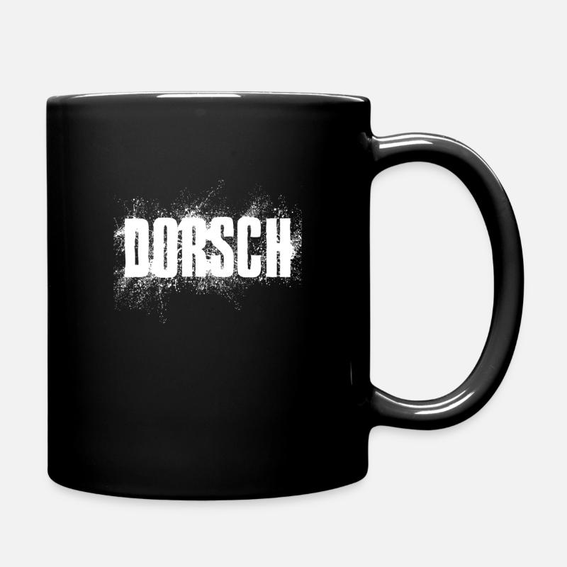 Dorsch - Tasse einfarbig - Schwarz