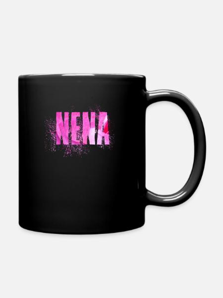 Nena - Tasse einfarbig - Schwarz
