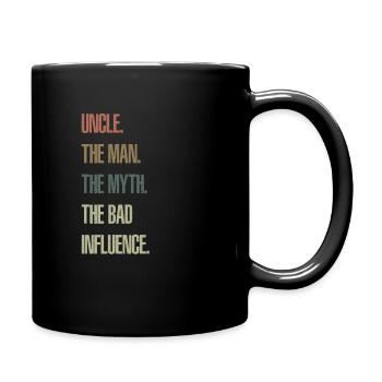 Uncle - The Bad Influence - Full Colour Mug - black - Right