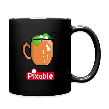 Moscow Mule - Full Colour Mug - black - Right