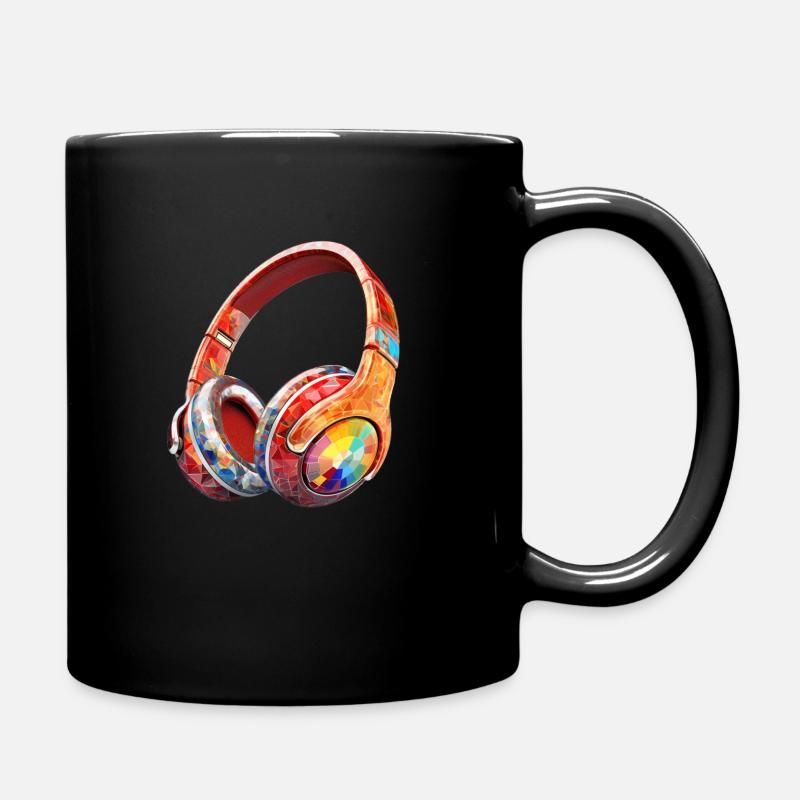 Casque Mosaic - Mug uni - noir