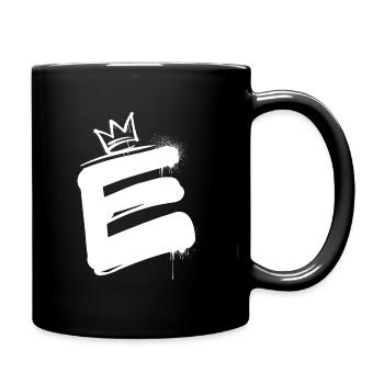 E - Mug uni - noir - Droite