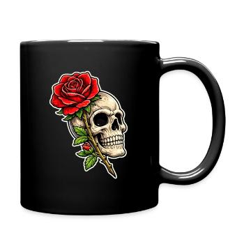 Skull - Full Colour Mug - black - Right