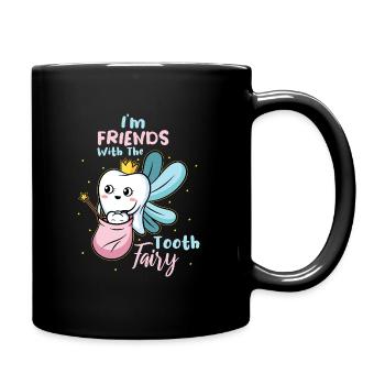 Assistante dentaire - Mug uni - noir - Droite