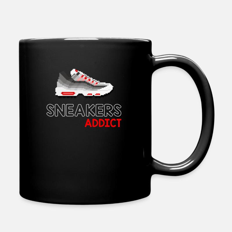Sneakers Addict - Full Colour Mug - black