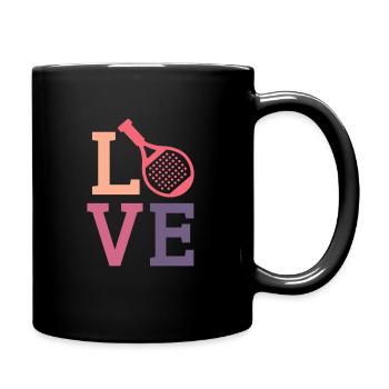 Padel Love Padeltennis Joueur Padel Tennis - Mug uni - noir - Droite