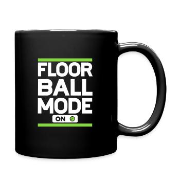 Floorball Mode On Floorball Player Floorball - Full Colour Mug - black - Right