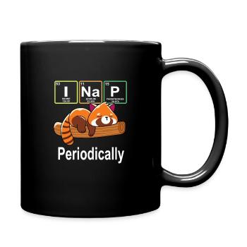 T-shirt Panda Rouge I Nap - Mug uni - noir - Droite