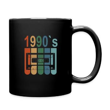 Best Of 1990 32nd birthday 32 years birthday - Full Colour Mug - black - Right