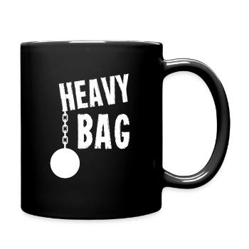 Sac lourd - Mug uni - noir - Droite