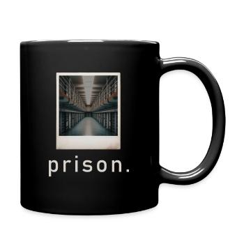Ambiance de prison rétro Photo - Mug uni - noir - Droite