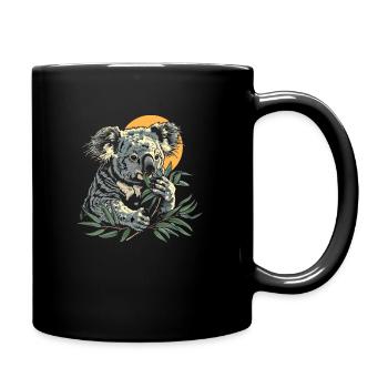 Koala Cute Koala Bear - Full Colour Mug - black - Right