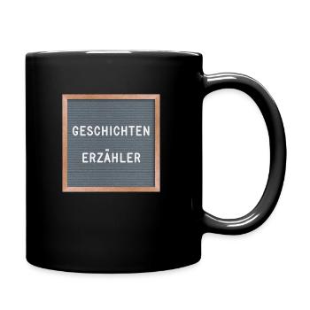 storyteller - Full Colour Mug - black - Right