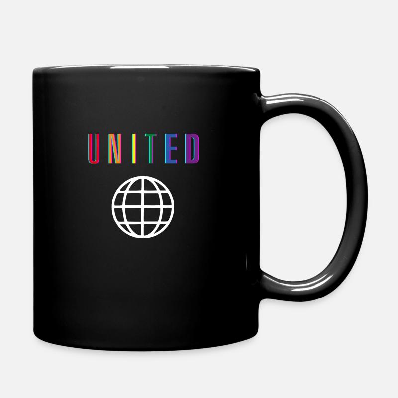 United - Delay - Front only - Full Colour Mug - black