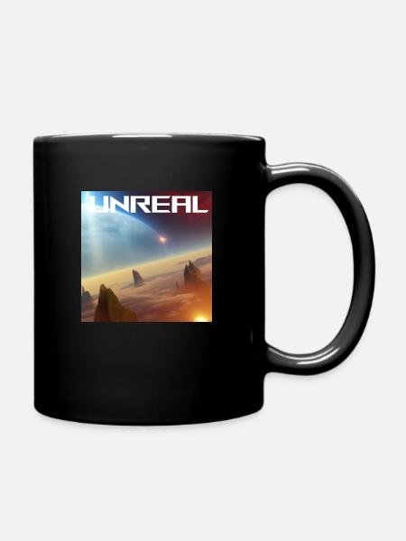 Space - Tasse einfarbig - Schwarz