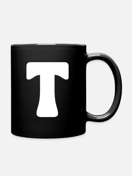 T - Tasse einfarbig - Schwarz