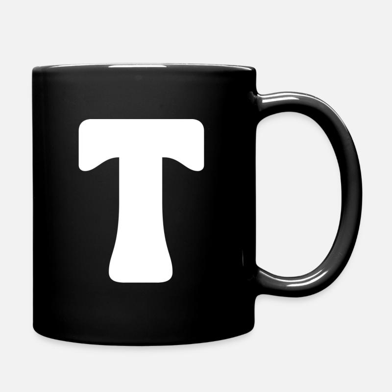 T - Tasse einfarbig - Schwarz