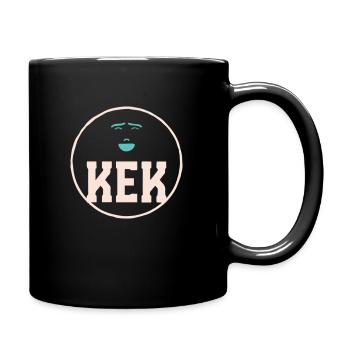 Kek1 - Full Colour Mug - black - Right