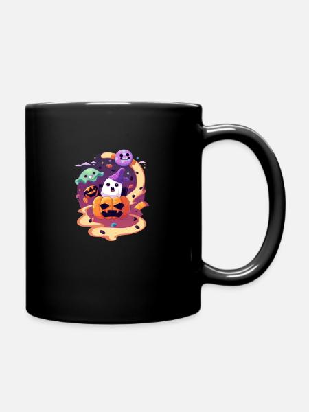 Halloween - Tasse einfarbig - Schwarz