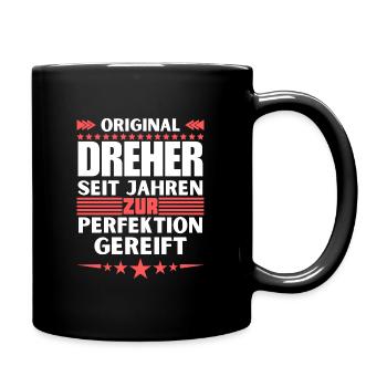 Turner matured to perfection - Full Colour Mug - black - Right
