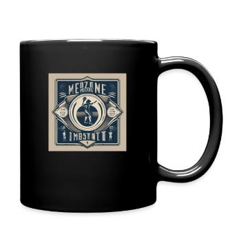 Baseball rétro #1 - Mug uni - noir - Droite