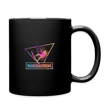 Wakeboard wakeboarding wakeboarder gift - Full Colour Mug - black - Right