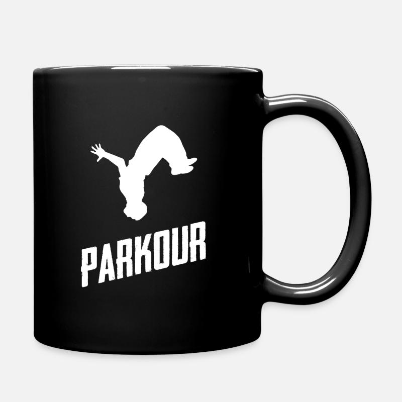 parkour - Mug uni - noir