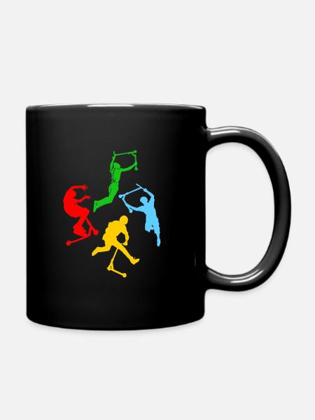 trottinette freestyle - Mug uni - noir