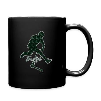 Freestyle-Roller - Tasse einfarbig - Schwarz - Rechts