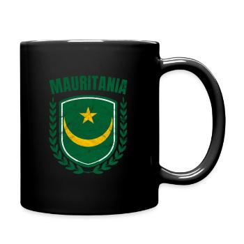 Mauritanie - Mug uni - noir - Droite