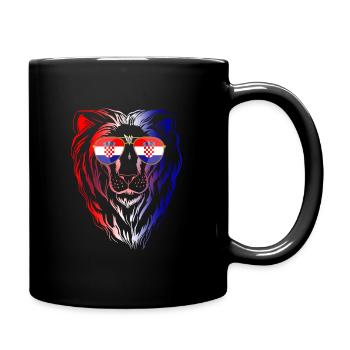 Croatie (Hrvatska) - Mug uni - noir - Droite