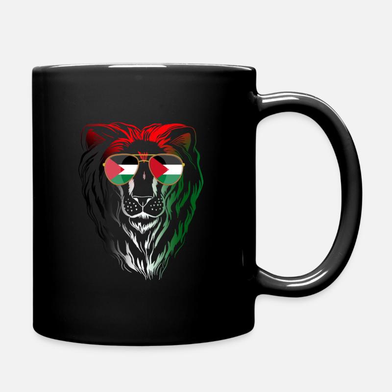 Palästina - Tasse einfarbig - Schwarz