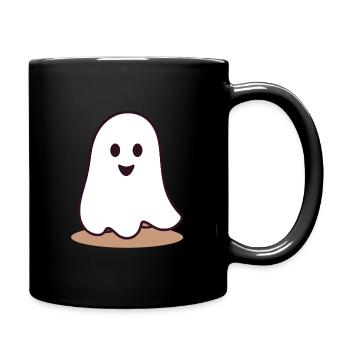 Halloween-Spaß für Kinder - Tasse einfarbig - Schwarz - Rechts