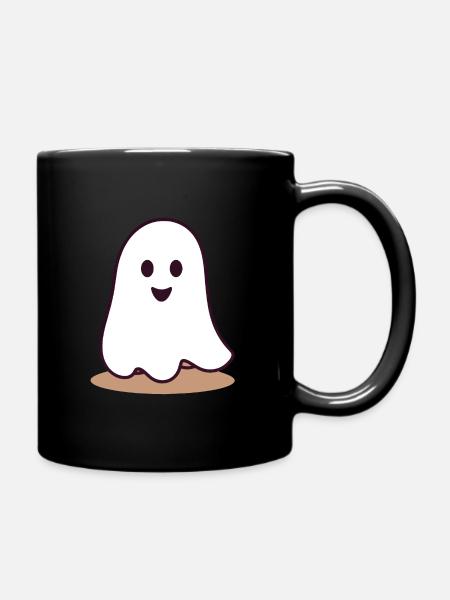 Halloween-Spaß für Kinder - Tasse einfarbig - Schwarz