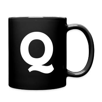 Q - Full Colour Mug - black - Right