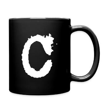 C - Tasse einfarbig - Schwarz - Rechts